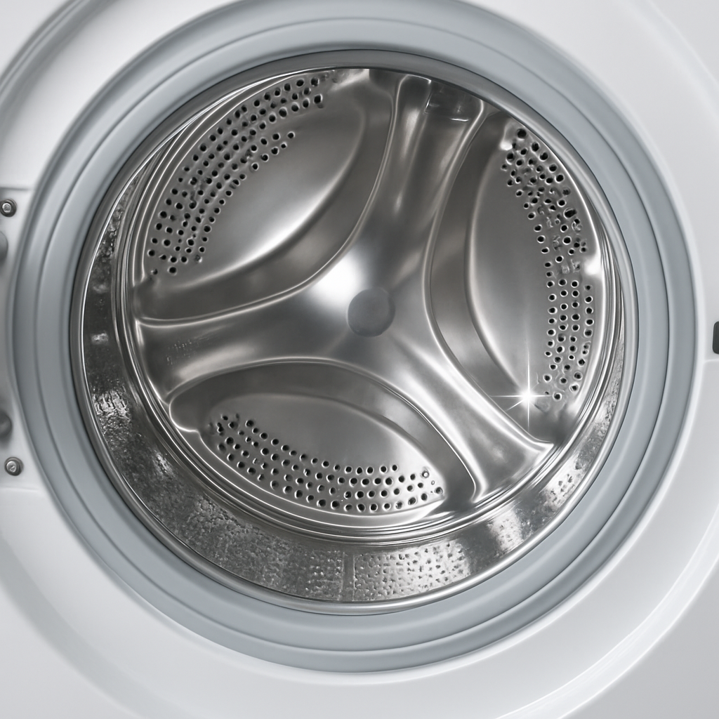 Clean fresh washing machine drum NZ after deep cleaning cycle