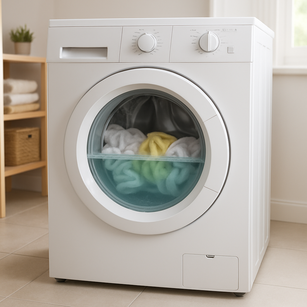 Washing machine not draining NZ - standing water in front load drum after cycle