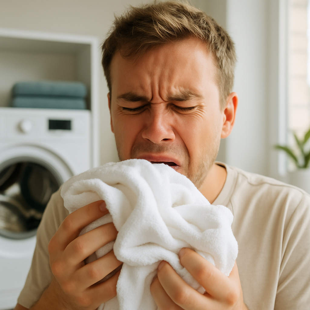 Washing machine smells bad NZ - freshly washed laundry still has odour